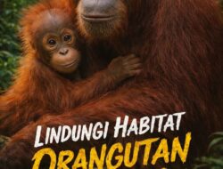 Lindungi Habitat Orangutan Nusantara