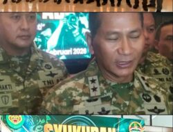Syukuran HUT ke-75 Penerangan TNI Angkatan Darat Secara Sederhana Namun Penuh Makna dan Kebersamaan