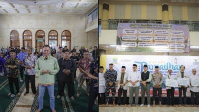 Farhan Ajak Warga Kolaborasi Kembalikan Kemegahan Masjid Agung Bandung