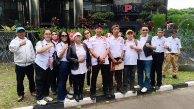 Sambangi Gedung KPK, Sejumlah Pengurus SBNI Jabar Berikan Dukungan Terhadap Penegakan Hukum Korupsi