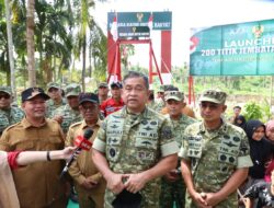 Kasad Resmikan Jembatan Garuda di Lhokseumawe, Tandai Launching 200 Titik Jembatan di Indonesia