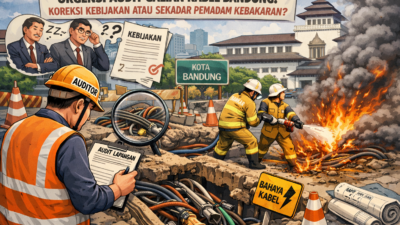 Urgensi Audit Galian Kabel Bandung: Koreksi Kebijakan atau Sekadar Pemadam Kebakaran?