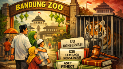 Kebun Binatang Bandung (Bandung Zoo) Beroperasional Saat Lebaran Dengan Dasar Hukum Apa ?