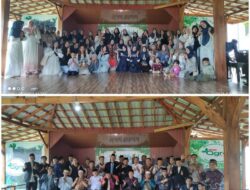 Eratkan Silaturahmi Perantau, Tradisi Manortor Warnai Halalbihalal Persatuan Batak Muslim Satataring Lampung