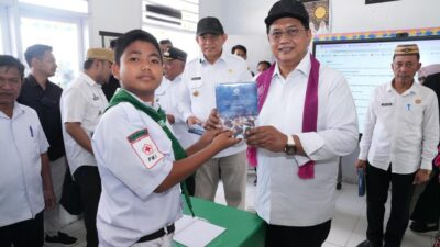 Wamen Transmigrasi Viva Yoga Tinjau Sarana Pendidikan di Gorontalo: Kesejahteraan Kawasan Jadi Prioritas