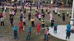 Sinergi TVRI dan KORMI Depok Gelar “Fun Walk Bola Gembira” di Area CFD Margonda