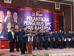 NasDem Depok Lantik Pengurus 11 Kecamatan dan Gelar Rakerda, Targetkan Enam Kursi Legislatif
