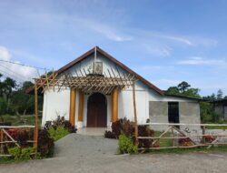 Sinergi TMMD ke-128 Renovasi Gereja GPKAI Jemaat ERROI, Warga Manokwari Utara Panjatkan Syukur