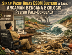 Sikap Pasif Dinas ESDM Sulteng di Balik Ancaman Bencana Ekologis Pesisir Palu-Donggala