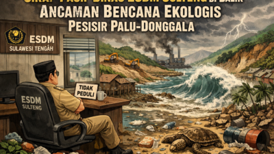Sikap Pasif Dinas ESDM Sulteng di Balik Ancaman Bencana Ekologis Pesisir Palu-Donggala