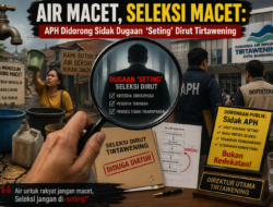 Air Macet, Seleksi Macet: APH Didorong Sidak Dugaan ‘Seting’ Dirut Tirtawening