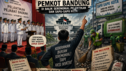 Menagih Nyali Pemkot Bandung di Balik Seremonial Pelantikan dan Sapu-Sapu Kota