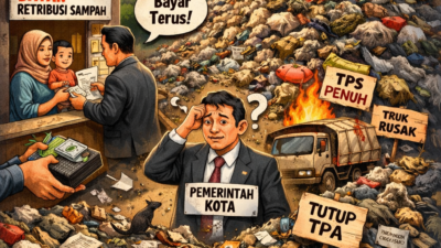 Ironi Retribusi Sampah Bandung: Rakyat Bayar, Masalah Menumpuk, Di Mana “Logika” Pengelolaannya?