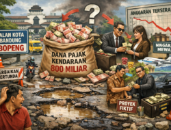 Menyoal Transparansi Dana Pajak Kendaraan 800 Miliar: Jalan Kota Bandung “Bopeng”, Ke Mana Aliran Anggarannya e
