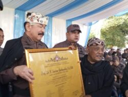 Jaksa Agung RI Terima Gelar Kehormatan “Satria Adhyaksa Nusantara” dari Masyarakat Adat Jawa Barat