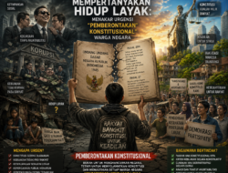 ​Mempertanyakan Hidup Layak: Menakar Urgensi “Pemberontakan Konstitusional” Warga Negara