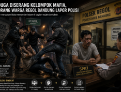 Diduga Diserang Kelompok Mafia, Seorang Warga Regol Bandung Lapor Polisi