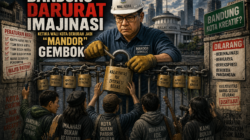 Bandung Darurat Imajinasi, Ketika Wali Kota Berubah Jadi “Mandor” Gembok