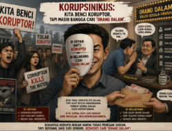 Korupsinikus: “Kita Benci Koruptor, Tapi Masih Bangga Cari ‘Orang Dalam’.”