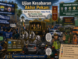 ​Ujian Kesabaran Akhir Pekan: Saat Mahkota Kerajaan, Nobar Persib, dan Pasukan Siaga Mengepung Bandung