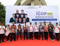 Kepala Kantah Kota Bandung Hadiri Penyerahan 1.029 Sertipikat Tanah Wakaf di Ajang ICOP 2026