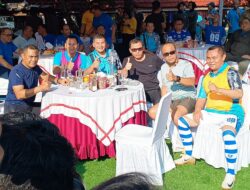 Sinergitas Tanpa Batas, Kodam III/Siliwangi dan Polda Jabar Gelar Olahraga Bersama Persib Legend