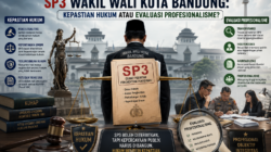 ​Mengurai Sisi Kritis SP3 Wakil Wali Kota Bandung: Kepastian Hukum atau Evaluasi Profesionalisme?