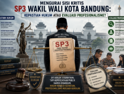 ​Mengurai Sisi Kritis SP3 Wakil Wali Kota Bandung: Kepastian Hukum atau Evaluasi Profesionalisme?