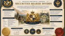 International Administrative Notice – Securities Bearer Dividen (Private Royal Family Heritage – Nuswantara)