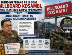​”Dituding Tebang Pilih Soal Billboard Kosambi, Kabid Trantibum Satpol PP Bandung Buka Suara: Anggaran Terbatas, Tunggu Giliran Eksekusi!”
