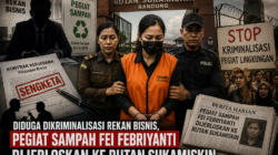 Diduga Dikriminalisasi Rekan Bisnis, Pegiat Sampah Fei Febriyanti Dijebloskan ke Rutan Sukamiskin