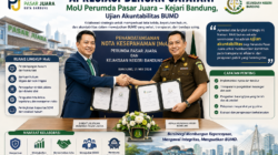 APRESIASI DENGAN CATATAN: MoU Perumda Pasar Juara – Kejari Bandung, Ujian Akuntabilitas BUMD