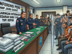 Gagalkan Peredaran Sabu 5 Kg Jaringan Internasional, BNNP Jabar Amankan Dua Tersangka di Depok