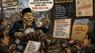 Daripada Susah dan Belibet, Korupsinikus: Ijazah Palsu yang Hilang, Minta Ganti yang Asli Aja…