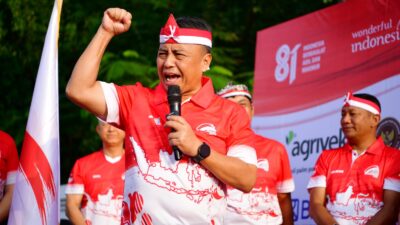 Kirab Merah Putih di Bogor: Sekda Jabar Gaungkan Spirit Perjuangan di Tengah Tantangan Kemiskinan