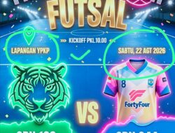​Jalin Silaturahmi dan Asah Bakat, Tim Futsal SDN 044 Cicadas Awigombong Lakoni Laga Persahabatan Kontra SDN 128 Haurpancuh
