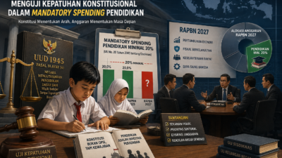 Dialektika RAPBN 2027: Menguji Kepatuhan Konstitusional dalam Mandatory Spending Pendidikan