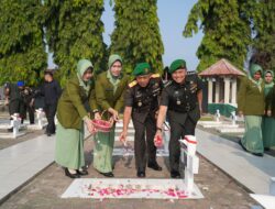 Danrem 132/Tadulako Ikuti Ziarah Rombongan dalam Rangka HUT ke-81 TNI