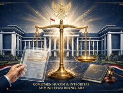Menguji Komitmen Hukum dan Intektritas Administrasi Bernegara
