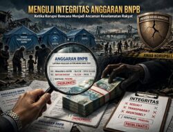​Menguji Integritas Anggaran BNPB: Ketika Korupsi Bencana Menjadi Ancaman Keselamatan Rakyat