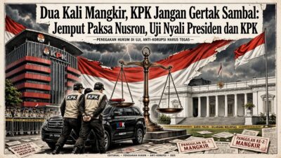 Dua Kali Mangkir, KPK Jangan Gertak Sambal: Jemput Paksa Nusron, Uji Nyali Presiden dan KPK