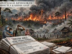 Akibat Gagal Kendalikan Karhutla Dan Krisis Asap, Petisi Ahli Desak Presiden Prabowo Evaluasi Dan Copot Mentri Kehutanan