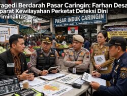 Tragedi Berdarah Pasar Caringin: Farhan Desak Aparat Kewilayahan Perketat Deteksi Dini Kriminalitas