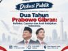 Refleksi Dua Tahun Kepemimpinan Prabowo–Gibran dan Pandangan Strategis Masa Depan Indonesia