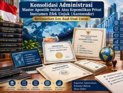 Konsolidasi Administrasi Master Apostille Induk Atas Kepemilikan Privat Instrumen Efek Unjuk (Aantoonder) Berdasarkan Lex Asal-Usul Lintas