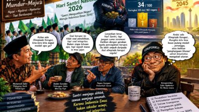 ​Korupsinikus: Mari Kuatkan Negeri, di Tengah Korupsi Masih Menjadi Pekerjaan Rumah yang Berat & Gempita Hari Santri