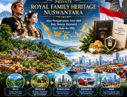 Private Royal Family Heritage Nuswantara Atas Pengamanan Aset Real Dan Sistem Ekonomi Dari Hulu Ke Hilir